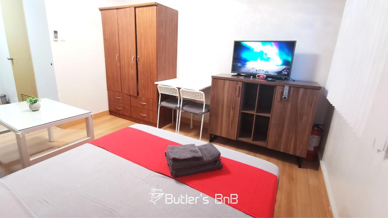 كويزون سيتي Butler'S Bnb @ Trees Residences Qc Phil المظهر الخارجي الصورة