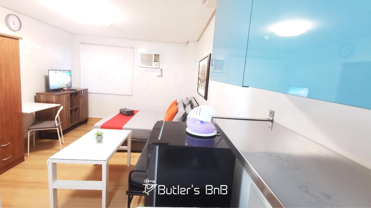 كويزون سيتي Butler'S Bnb @ Trees Residences Qc Phil المظهر الخارجي الصورة