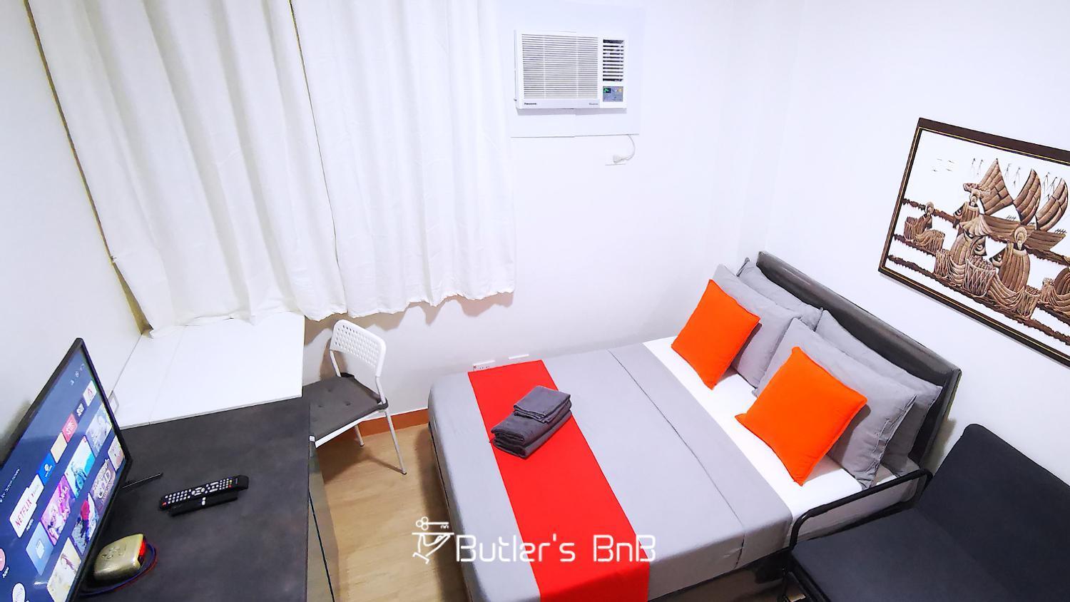 كويزون سيتي Butler'S Bnb @ Trees Residences Qc Phil المظهر الخارجي الصورة