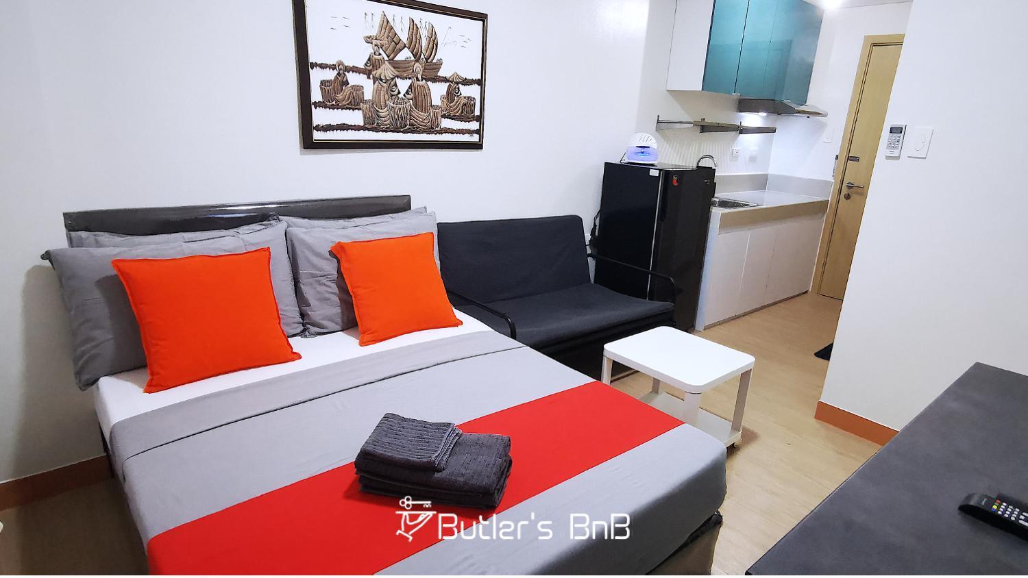 كويزون سيتي Butler'S Bnb @ Trees Residences Qc Phil المظهر الخارجي الصورة